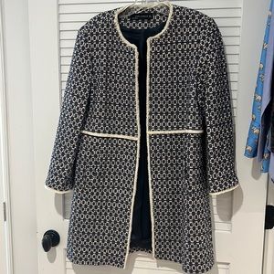 Zara coat above the kneww